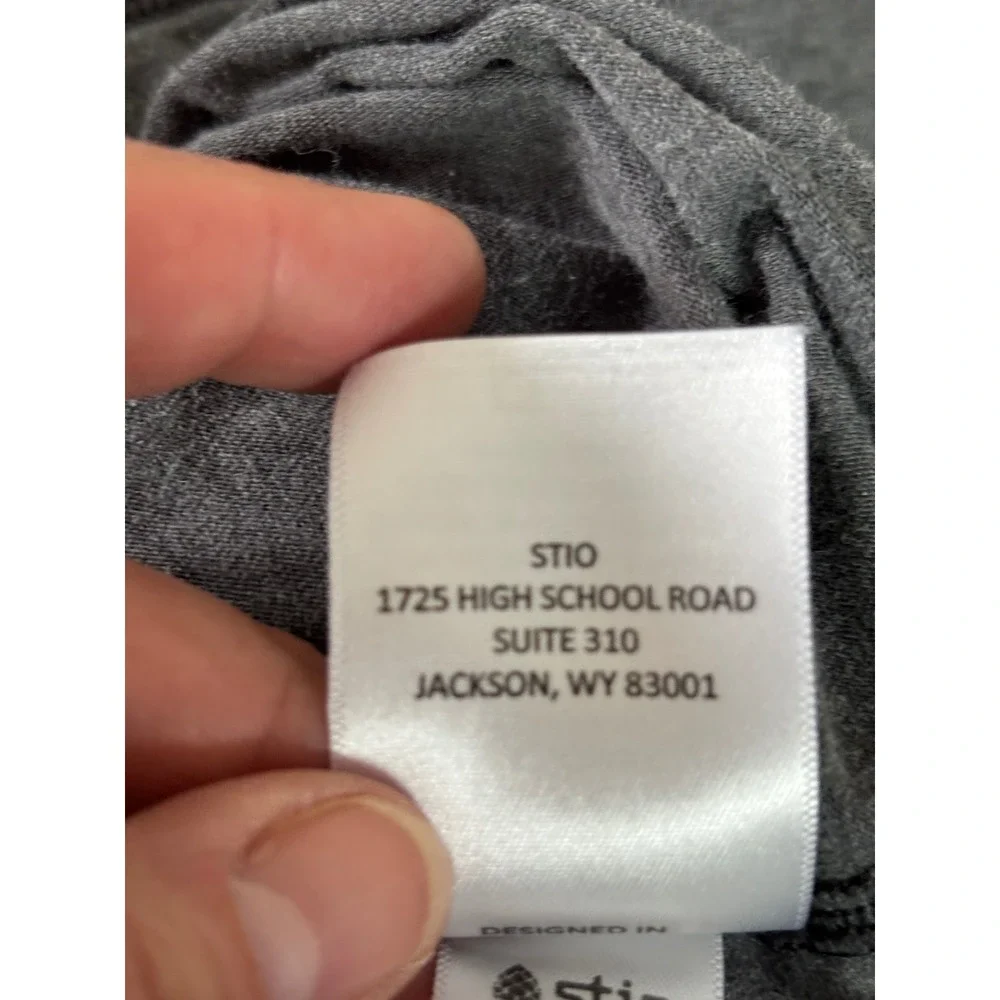 Stio Mens Basis Quarter Zip Pullover‎ Heather Gray XXL 200069 FW21 Long Sleeve